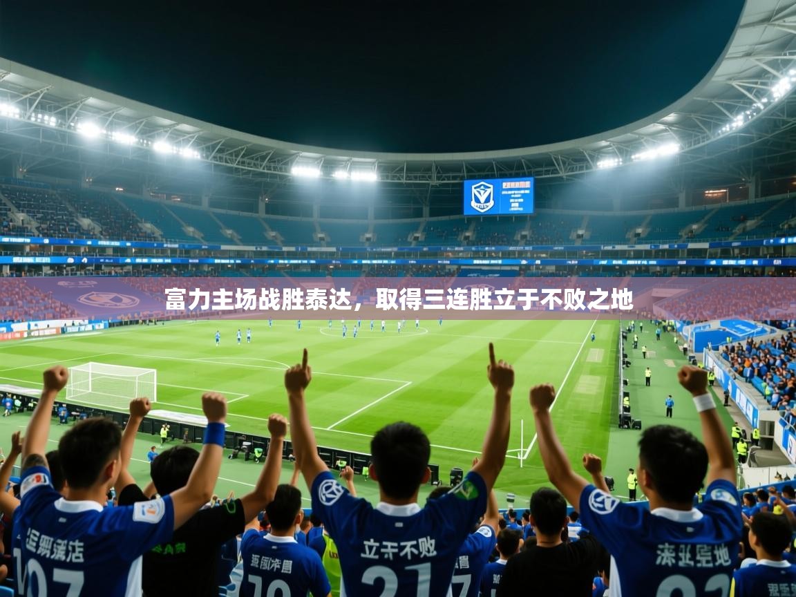 2025九游娱乐app富力主场战胜泰达，取得三连胜立于不败之地  第4张