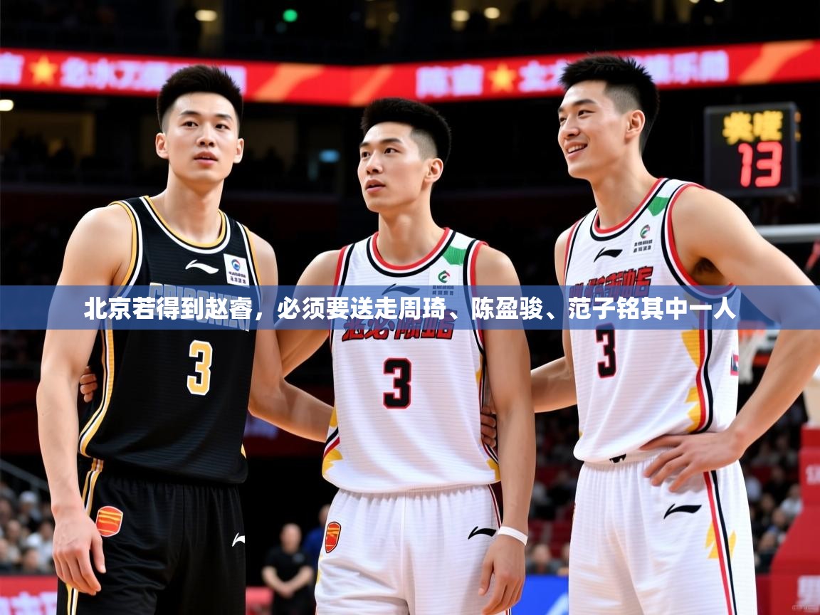 2025九游娱乐官方网页版北京若得到赵睿，必须要送走周琦、陈盈骏、范子铭其中一人