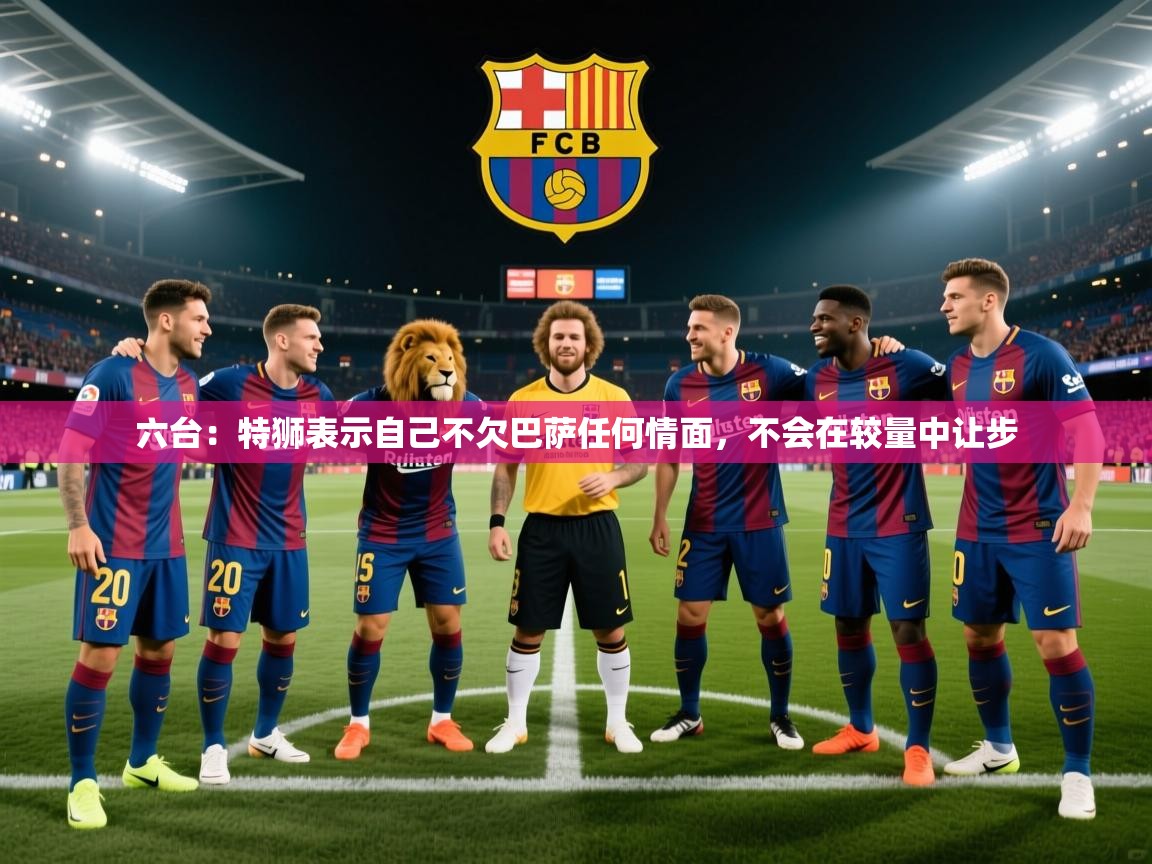 2025九游娱乐官网入口官方正版六台：特狮表示自己不欠巴萨任何情面，不会在较量中让步  第3张