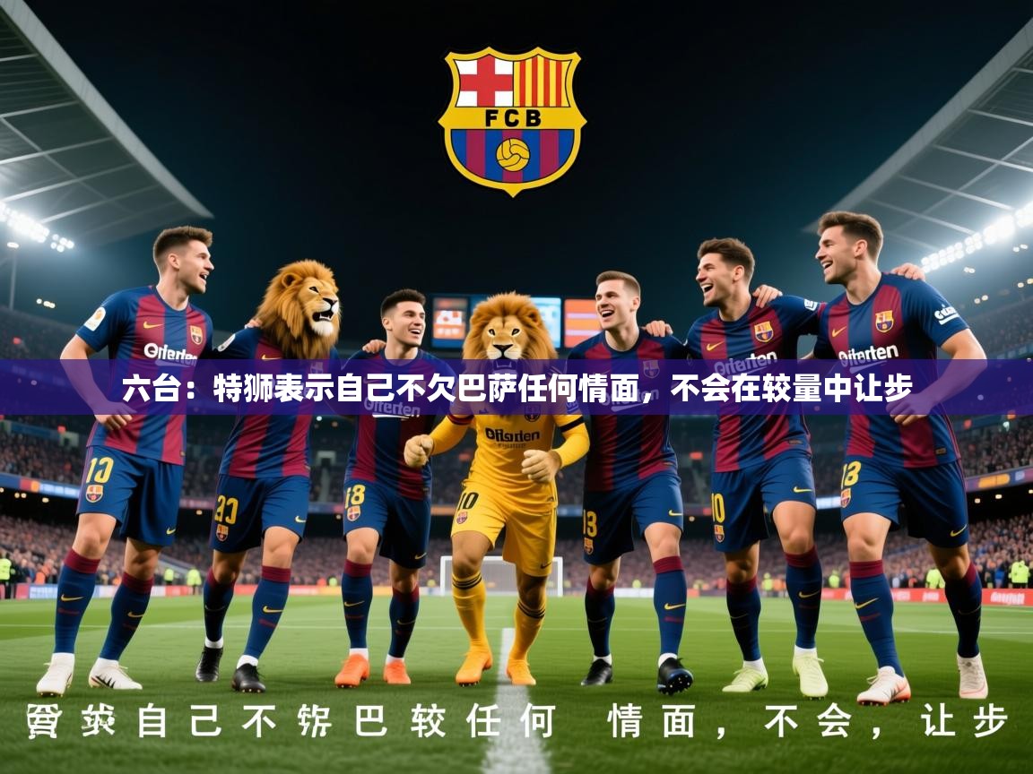 2025九游娱乐官网入口官方正版六台：特狮表示自己不欠巴萨任何情面，不会在较量中让步  第4张